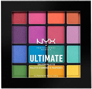 NYX PROFESSIONAL MAKEUP ultimate shadow palette, brights