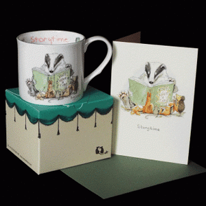 Anita Jeram Storytime Mug & Card Gift Set