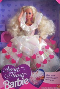 Barbie secret hearts Mattel 1992