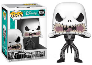 Фигурка Funko Pop Фанко Поп Кошмар перед рождеством Джек Скеллингтон Jack Skellington 10 см Cartoon NBС