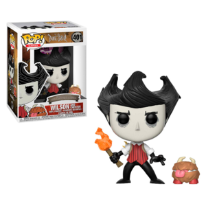 Фігурка Funko POP! Pop & Buddy: Don't Starve - Wilson w/ Chester Vinyl Figure, 34690, 10см