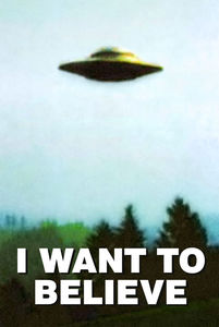 постер I want to believe