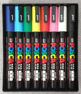 Posca markers