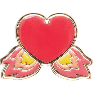 Джибитс шармс CROCS Elevated Flame Heart