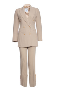 Beige Tr Suit