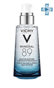 Vichy Mineral 89 Гель-сыворотка для кожи, подверженной агрессивным внешним воздействиям, 50 мл