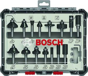 Набор фрез Bosch, 2607017472, 8 мм, 15 шт