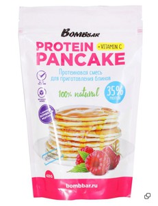 BombBar / Смесь для приготовления блинов Protein Pancake, 420 г, вкус: малина