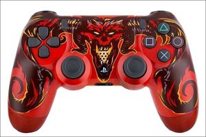 Геймпад RAINBO Dualshock 4 Custom, Diablo