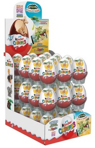 Набор шоколадных яиц Kinder