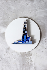 Деревянная раскраска "Маяк"