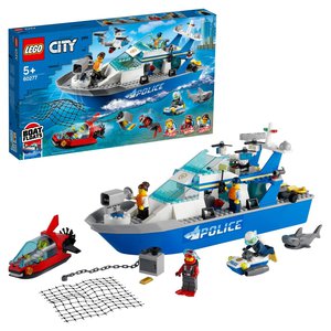 LEGO City Police Катер полицейского патруля 60277