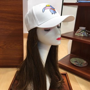 Loewe Dumbo Cotton Baseball Cap In White