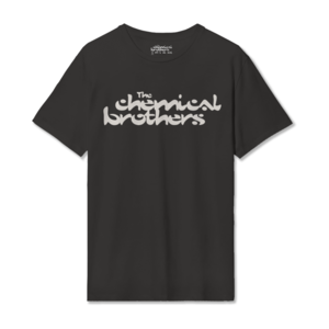 The Chemical Brothers LOGO VINTAGE BLACK T-SHIRT