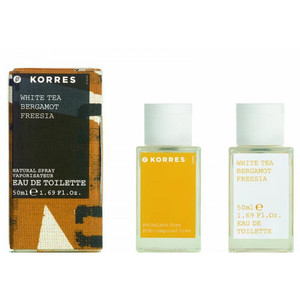 KORRES Eau De Toilette White tea bergamot freesia