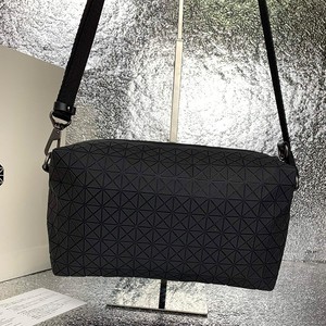 BAO BAO ISSEY MIYAKE KURO SADDLE BAG BLACK