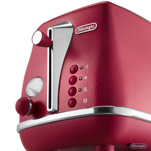 Красный тостер DeLonghi CTOE 2103 R