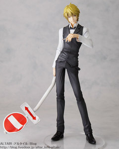 Шизуо с дорожным знаком!!