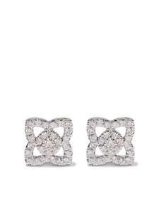 De Beers Jewellers Enchanted Lotus Diamond Stud Earrings