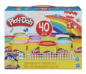 Play Doh 40 банок пластилина