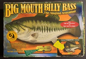 Поющая рыба big mouth billy bass
