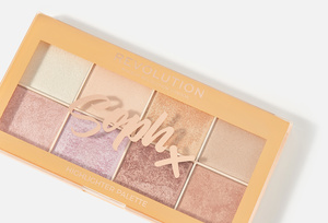 ПАЛЕТКА ХАЙЛАЙТЕРОВ ДЛЯ ЛИЦА  MAKEUP REVOLUTION soph highlighter palette