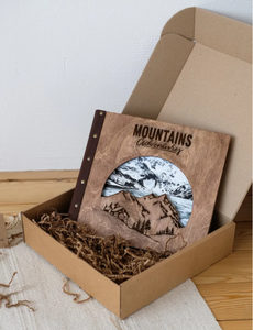 Фотоальбом DunKsenWood   15 x 20 см с черными листами