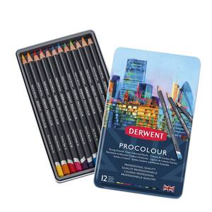 DERWENT.  НАБОР ЦВЕТНЫХ КАРАНДАШЕЙ PROCOLOUR 24 ЦВ.