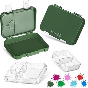 My Vesperbox – Bento Box Kinder - Lunchbox mit 4+2 Fächern -