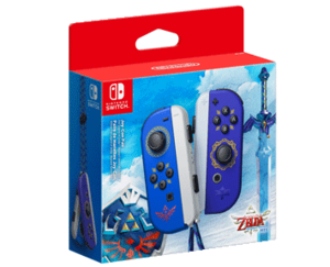 Два контроллера Joy-Con (издание The Legend of Zelda: Skyward Sword)