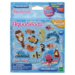 Тематический набор бусин Aquabeads Морские животные