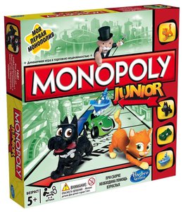 Настольная игра Monopoly. Моя первая Монополия