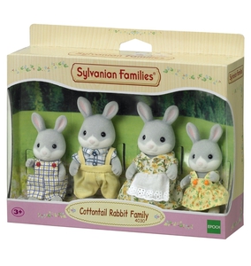Sylvanian families набор серых кроликов (4030)