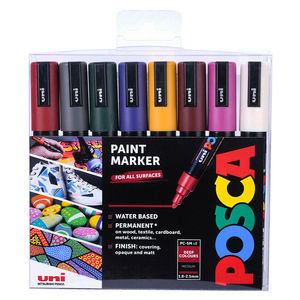 Uni Posca Deep Colors Set