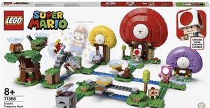 Конструктор LEGO Super Mario 71368 Погоня за сокровищами Тоада. Дополнительный набор