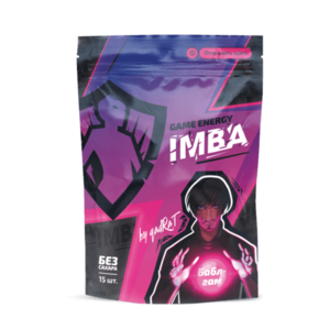 Энергетик IMBA Бабл-гам