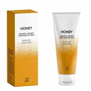 Honey Smooth Velvety and Healthy Skin Wash Off Mask Pack