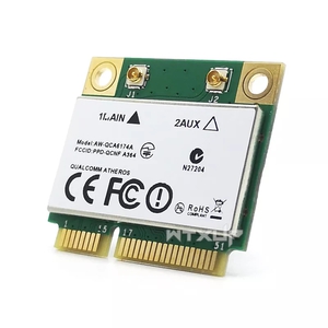 Atheros QCA6174 mini pcie 2.4G/5G 1200Mbps Dual band wifi network card 802.11AC wireless adapter + Bluetooth 4.1