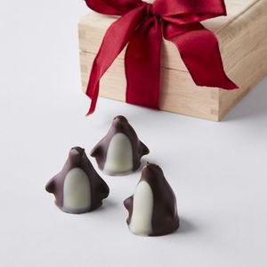 Chocolate penguins