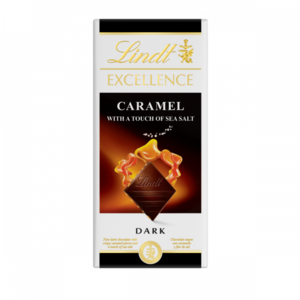 Шоколад Lindt с солёной карамелью