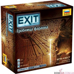 настольная игра Exit квест гробница фараона