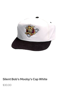 Silent Bob's Mooby's Cap White