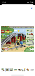 Lego Duplo Железнодорожный мост