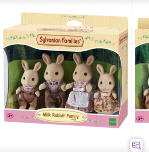 Sylvanian Families Семья молочных кроликов