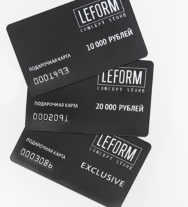 Leform подарочная  карта