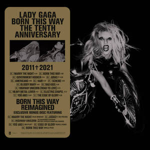 Lady Gaga Born This Way The Tenth Anniversary