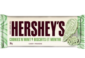 Шоколадный батончик HERSHEY'S Cookies 'N' Mint