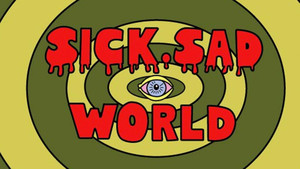 футболку sick sad world