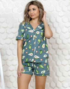 Пижама с авокадо