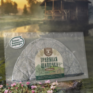 Травяная шапочка для бани